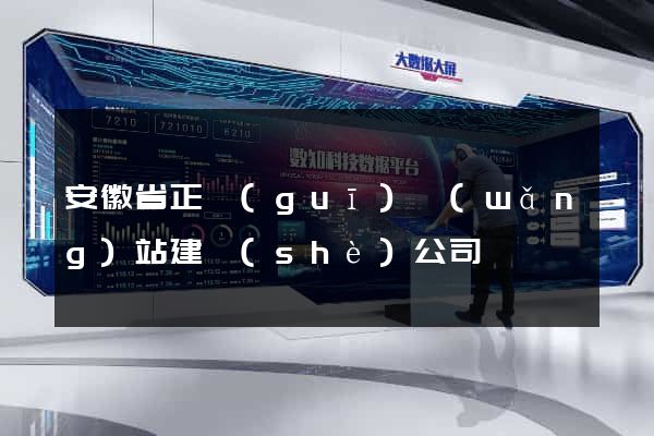 安徽省正規(guī)網(wǎng)站建設(shè)公司