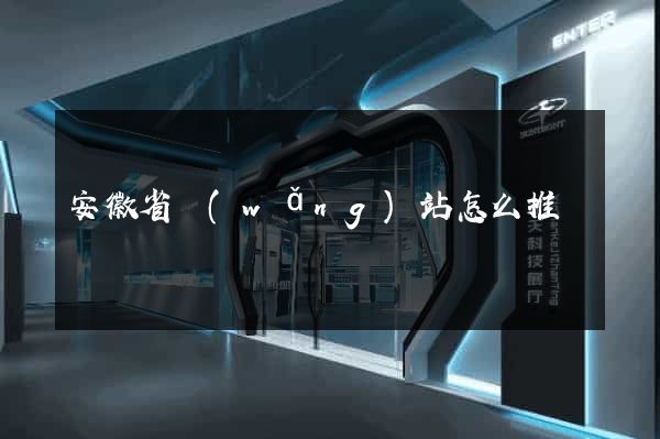 安徽省網(wǎng)站怎么推廣
