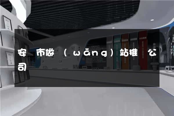 安慶市做網(wǎng)站推廣公司