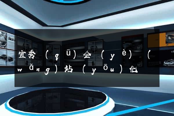 宜秀區(qū)企業(yè)網(wǎng)站優(yōu)化
