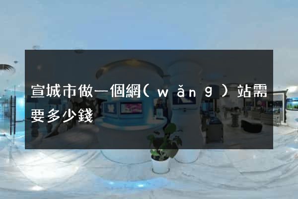 宣城市做一個網(wǎng)站需要多少錢
