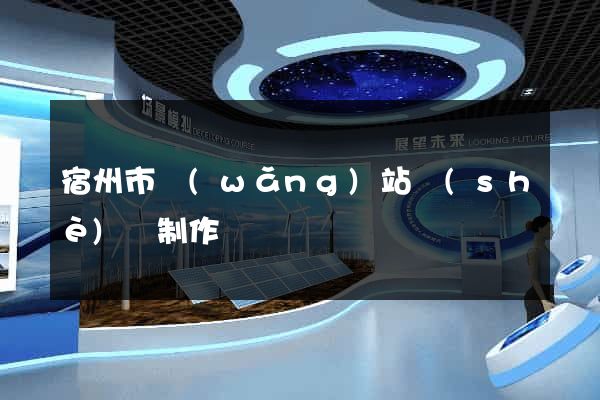 宿州市網(wǎng)站設(shè)計制作