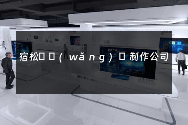 宿松縣網(wǎng)頁制作公司
