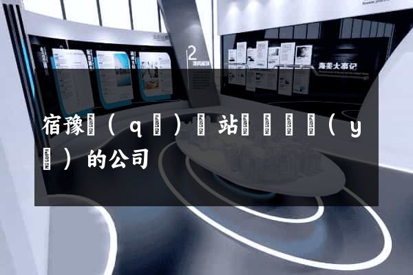 宿豫區(qū)網站設計專業(yè)的公司
