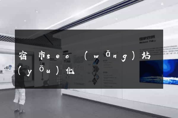 宿遷市seo網(wǎng)站優(yōu)化