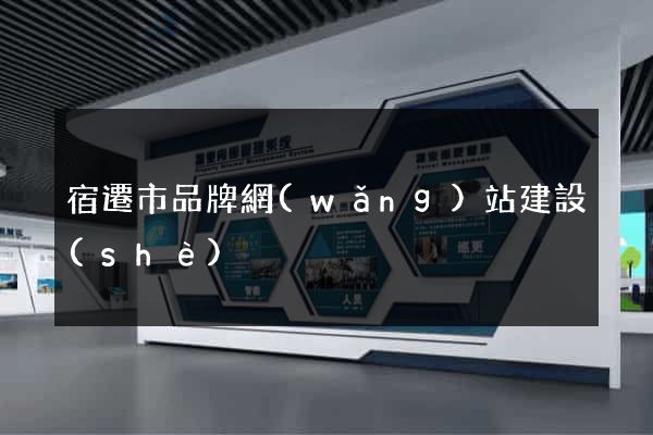 宿遷市品牌網(wǎng)站建設(shè)