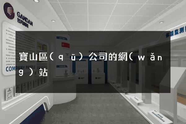寶山區(qū)公司的網(wǎng)站