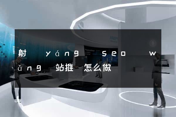 射陽(yáng)縣seo網(wǎng)站推廣怎么做