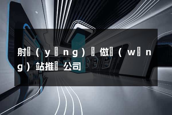 射陽(yáng)縣做網(wǎng)站推廣公司