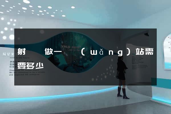射陽縣做一個網(wǎng)站需要多少錢