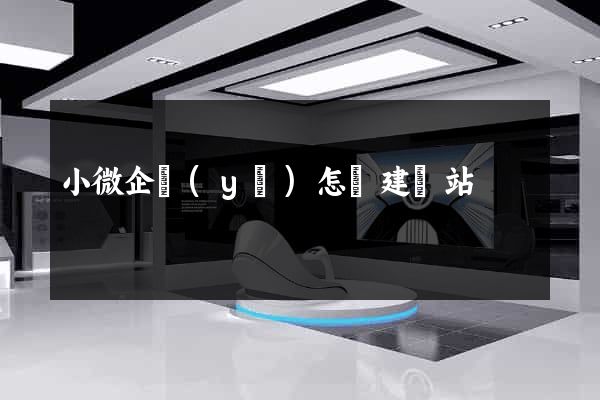 小微企業(yè)怎樣建網站