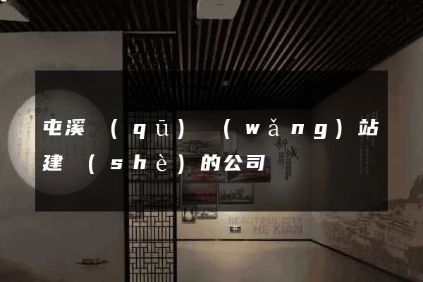屯溪區(qū)網(wǎng)站建設(shè)的公司