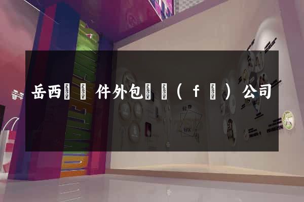 岳西縣軟件外包開發(fā)公司