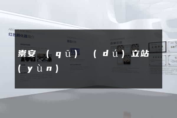崇安區(qū)獨(dú)立站運(yùn)營