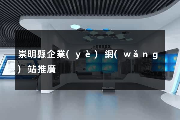 崇明縣企業(yè)網(wǎng)站推廣