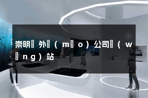 崇明縣外貿(mào)公司網(wǎng)站