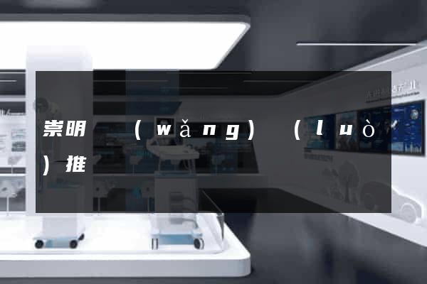 崇明縣網(wǎng)絡(luò)推廣