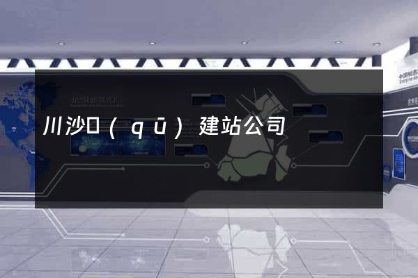 川沙區(qū)建站公司