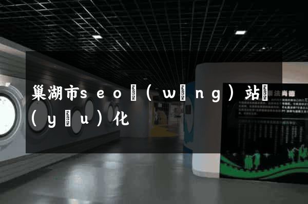 巢湖市seo網(wǎng)站優(yōu)化