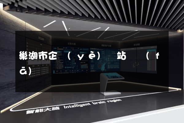 巢湖市企業(yè)網站開發(fā)