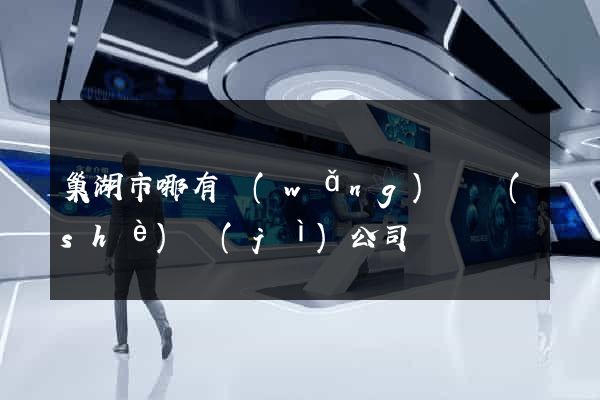 巢湖市哪有網(wǎng)頁設(shè)計(jì)公司