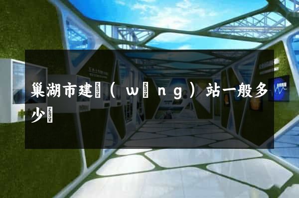 巢湖市建網(wǎng)站一般多少錢