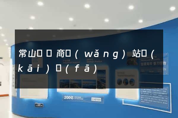 常山縣電商網(wǎng)站開(kāi)發(fā)