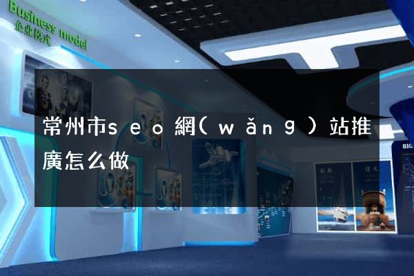 常州市seo網(wǎng)站推廣怎么做