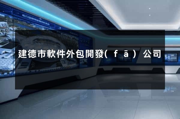 建德市軟件外包開發(fā)公司