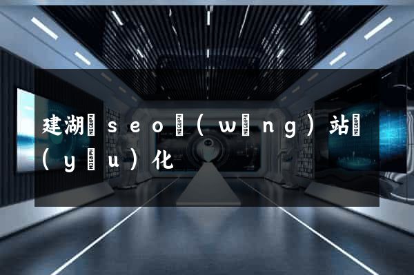建湖縣seo網(wǎng)站優(yōu)化