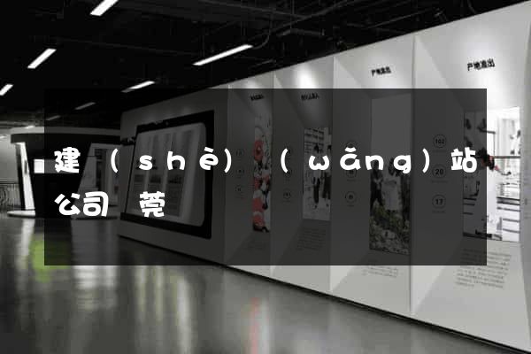 建設(shè)網(wǎng)站公司東莞