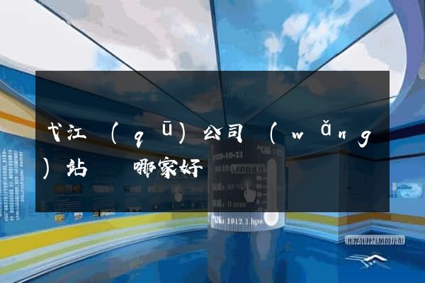 弋江區(qū)公司網(wǎng)站設計哪家好