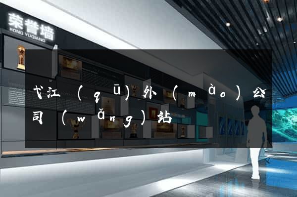 弋江區(qū)外貿(mào)公司網(wǎng)站