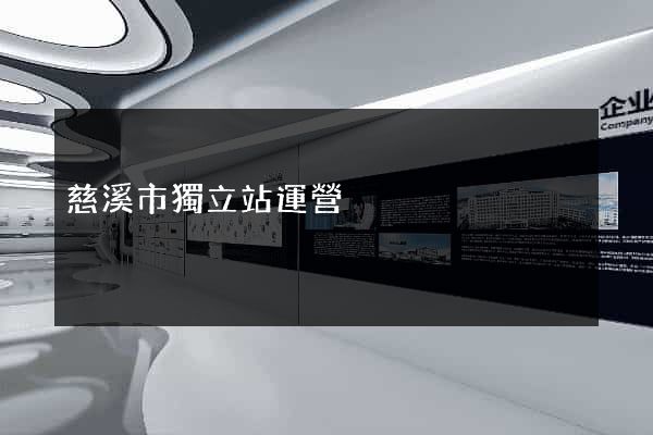 慈溪市獨立站運營