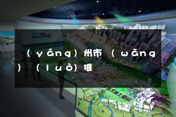 揚(yáng)州市網(wǎng)絡(luò)推廣