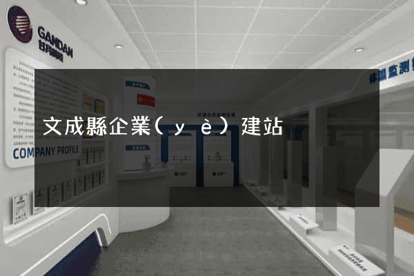 文成縣企業(yè)建站