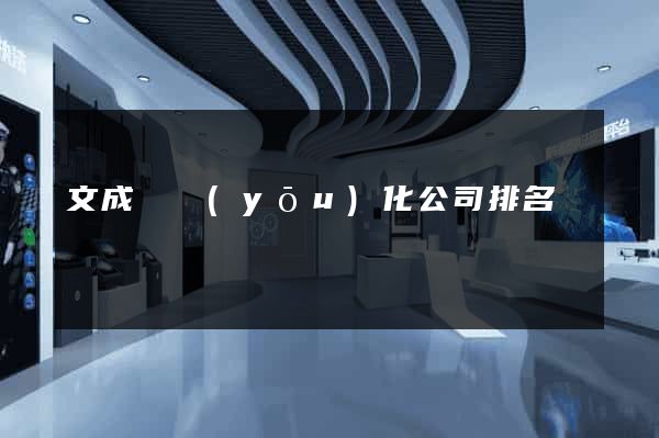 文成縣優(yōu)化公司排名