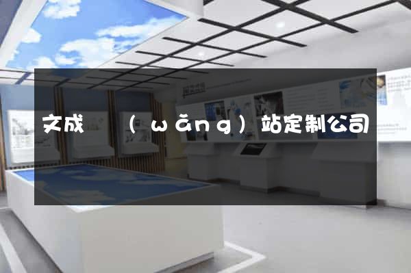 文成縣網(wǎng)站定制公司