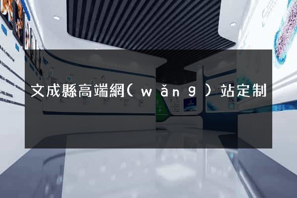 文成縣高端網(wǎng)站定制