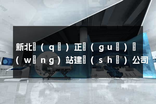 新北區(qū)正規(guī)網(wǎng)站建設(shè)公司
