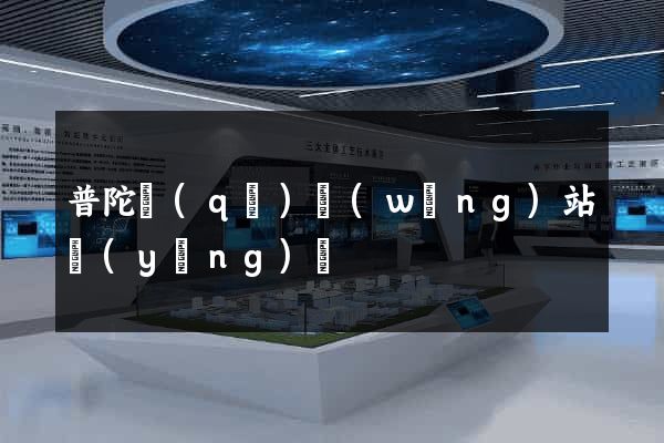 普陀區(qū)網(wǎng)站營(yíng)銷