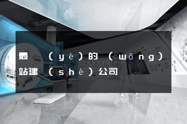 最專業(yè)的網(wǎng)站建設(shè)公司