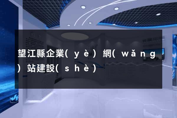 望江縣企業(yè)網(wǎng)站建設(shè)