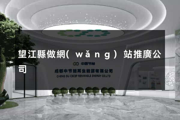 望江縣做網(wǎng)站推廣公司