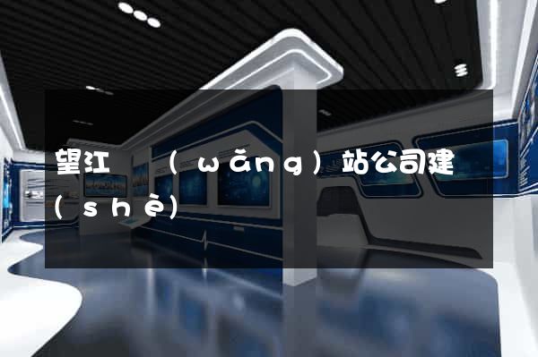 望江縣網(wǎng)站公司建設(shè)
