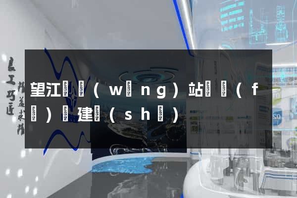 望江縣網(wǎng)站開發(fā)與建設(shè)