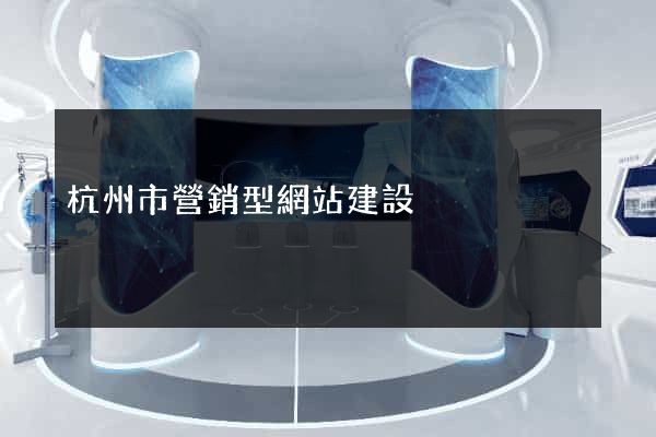 杭州市營銷型網站建設