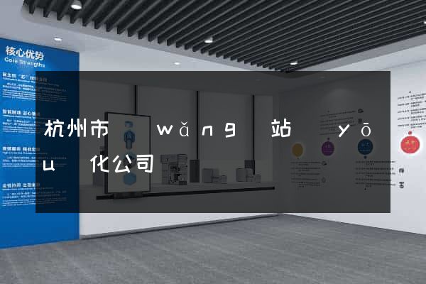 杭州市網(wǎng)站優(yōu)化公司