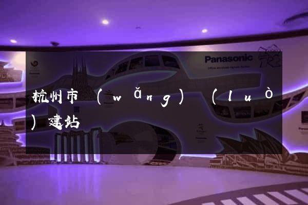 杭州市網(wǎng)絡(luò)建站