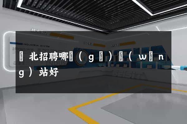 東北招聘哪個(gè)網(wǎng)站好